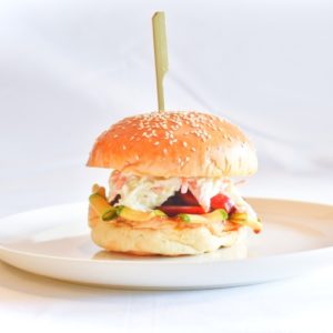 Roasted Chicken Burger Colombo