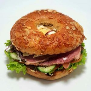 Smoked Salmon Burger Colombo